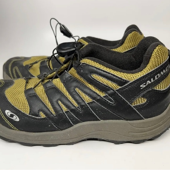 Salomon Shoes Mens Salomon Xa Pro Contagrip Black Yellow Hiking
